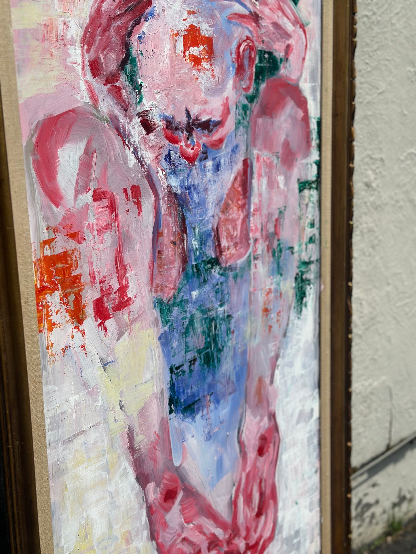 31”x56” oil on board framed