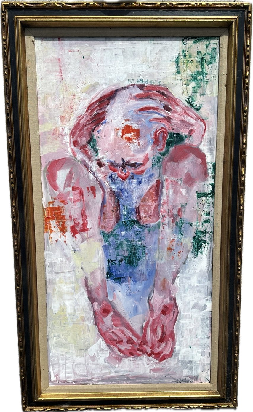 31”x56” oil on board framed