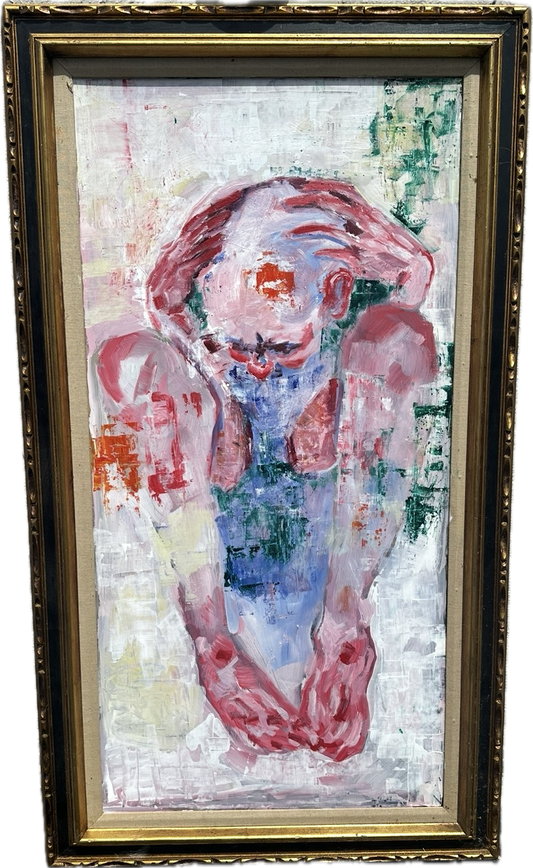 31”x56” oil on board framed