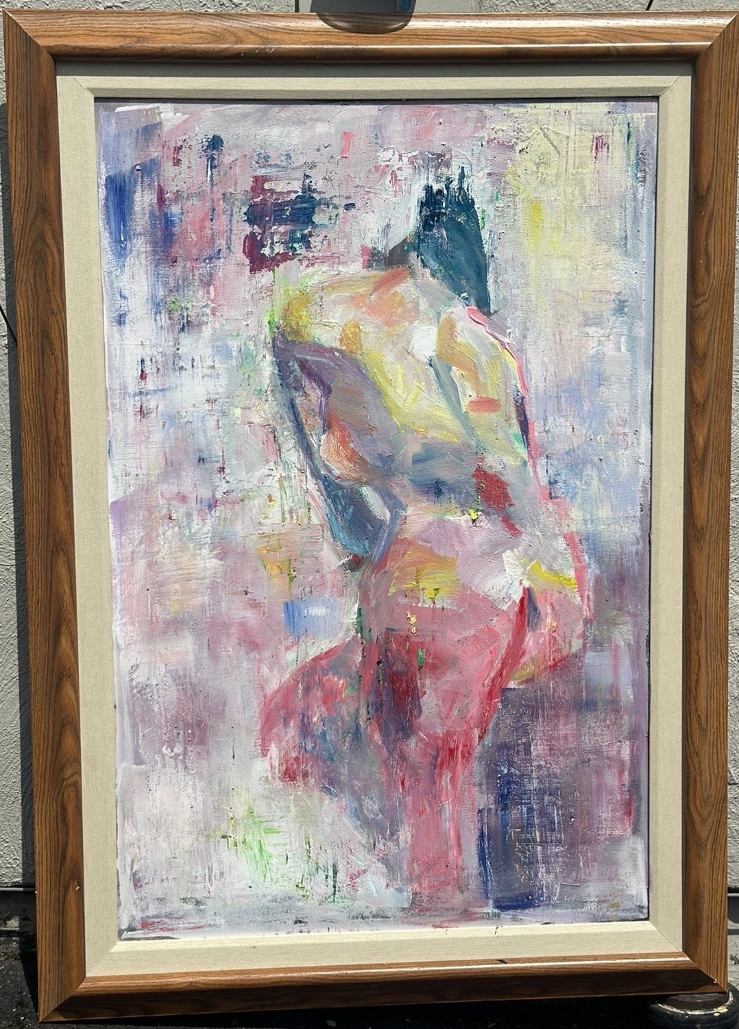 39.5”x55” oil+gesso on board