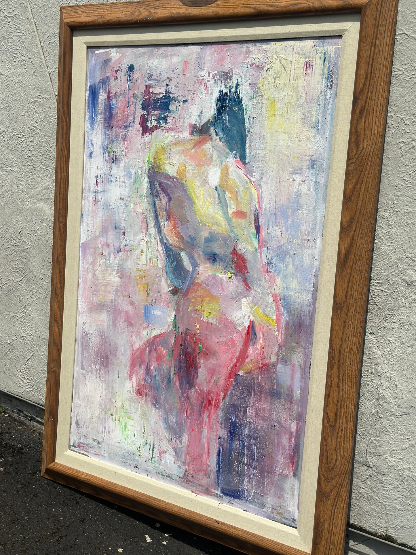 39.5”x55” oil+gesso on board