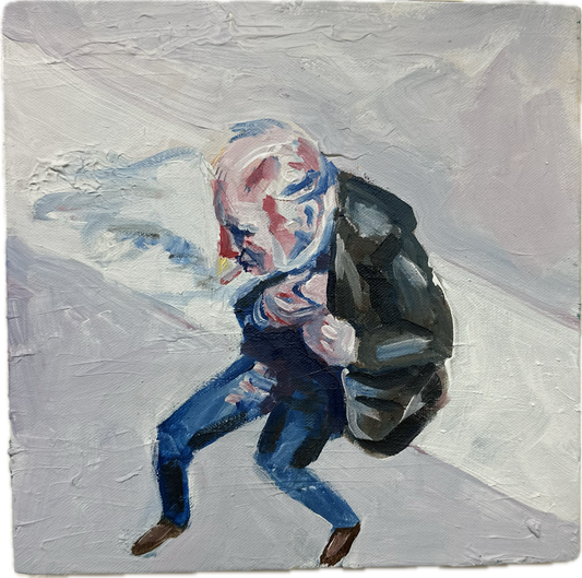10”x10” oil on canvas