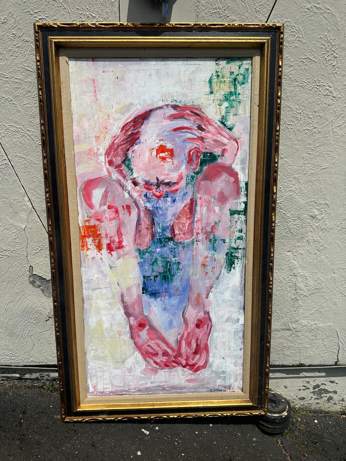 31”x56” oil on board framed