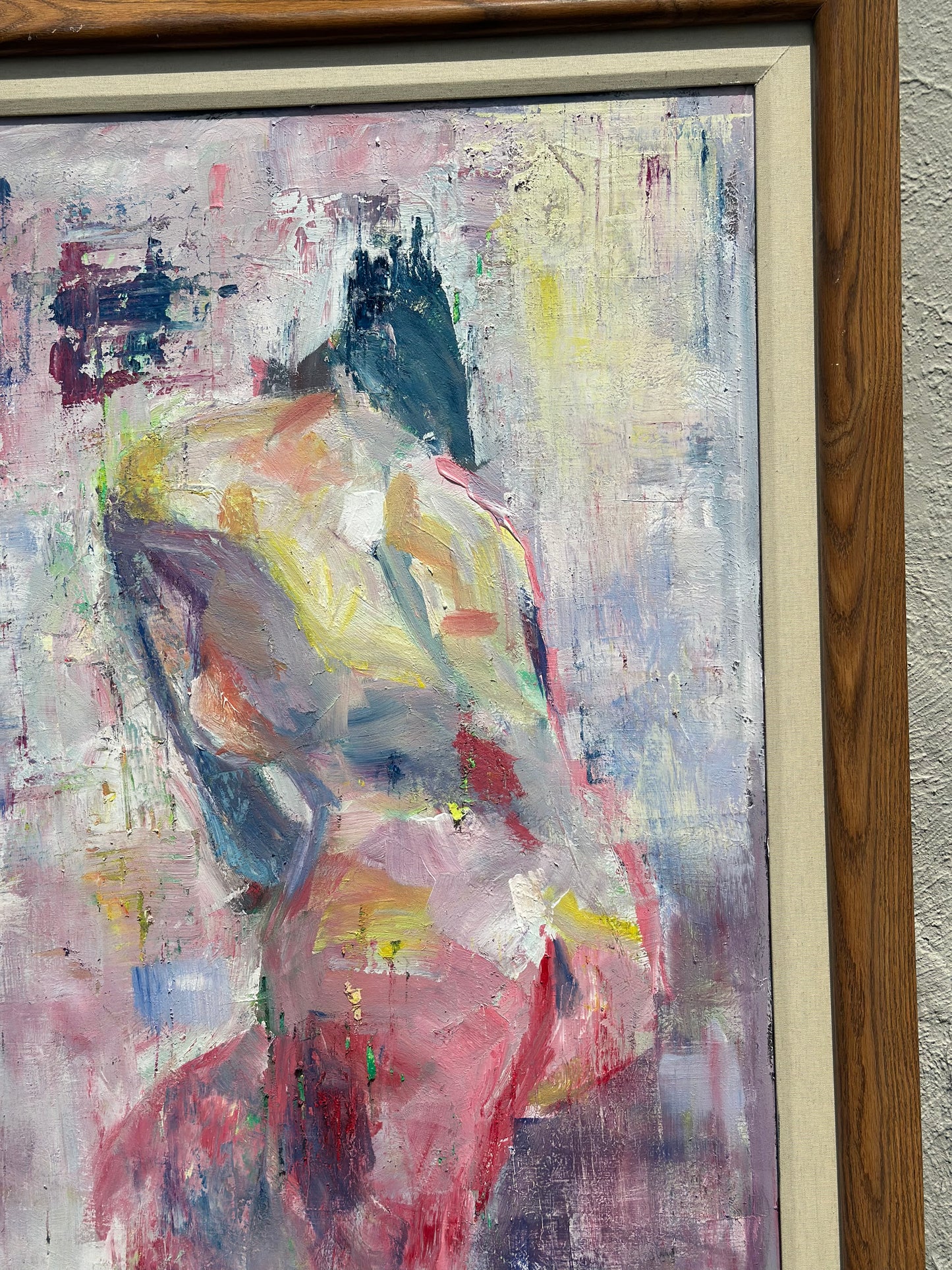 39.5”x55” oil+gesso on board